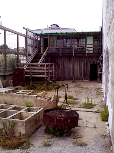 rear of Lab