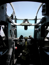 b-24 tail gunner view